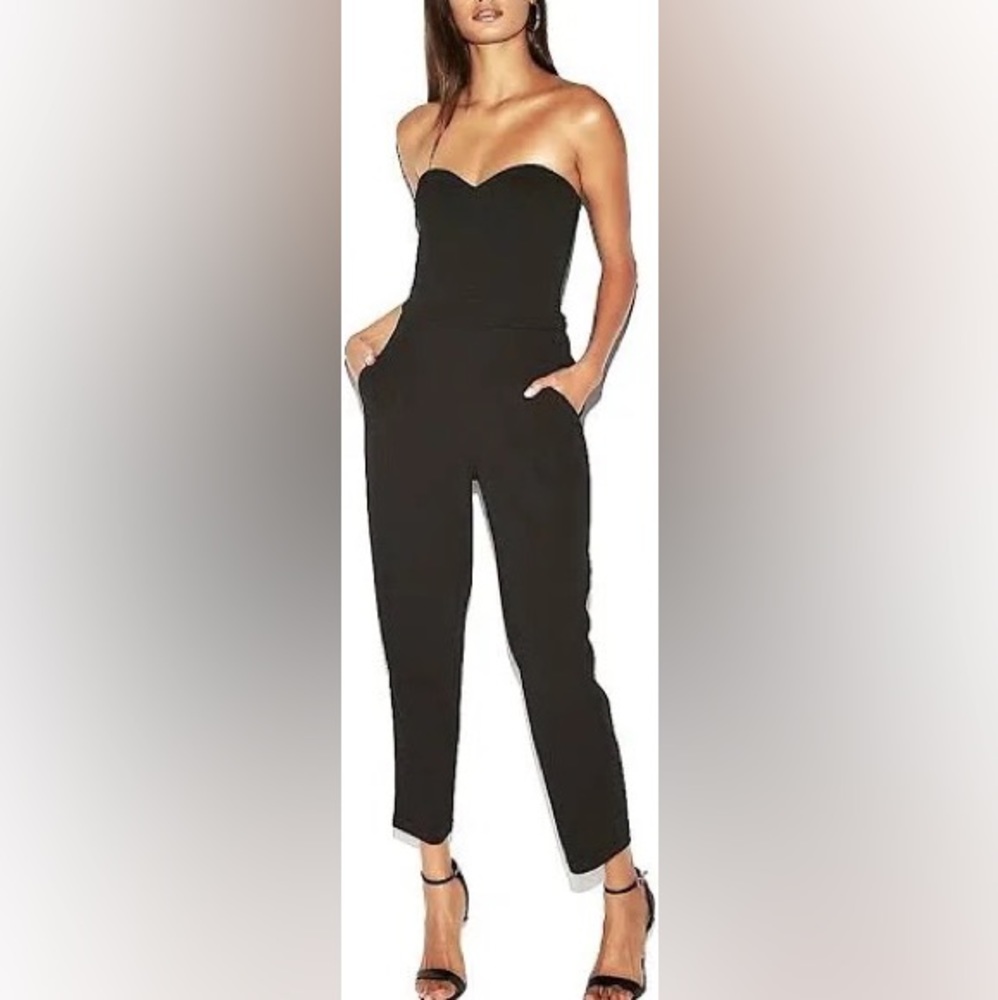 Express strapless jumpsuit